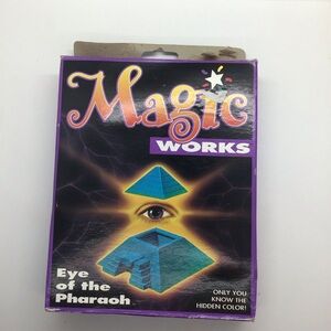 Vintage Magic Works Eye Of The Pharaoh 1994 Milton Bradley 1994 Original Box USA